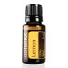 A Lemon Pure Aroma Essential Oil - 15 ml labeled with the botanical name Citrus limon, displayed against a white background.