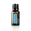 A small, glass bottle of Ylang Ylang Essential Oil | 100% Pure Natural for Aromatherapy, labeled and containing 15 ml of liquid, set against a neutral white background.