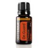 A 15 ml bottle of doTERRA On Guard essential oil against a white background. The label is orange and black with clear text displaying the brand and product name.