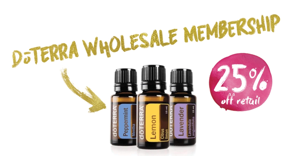 25% off for Doterre Wholesale Essential Oils Customers