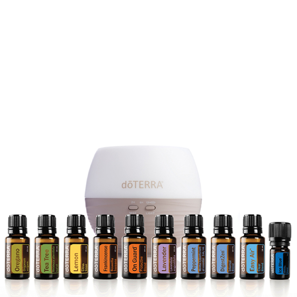 dōTERRA Home Essentials Starter Pack Essential Oils Collection and diffuser