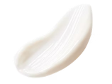 White ceramic boat-shaped dish on a plain background, perfect for essential oils.